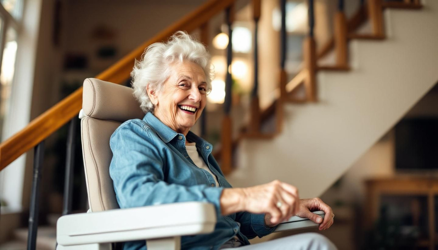 Comment un monte-escalier améliore-t-il l'autonomie des seniors ?